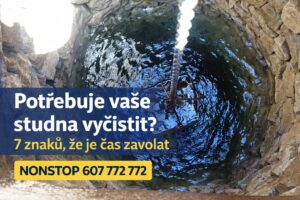 Jak poznat,že je potřeba vyčistit studnu?
